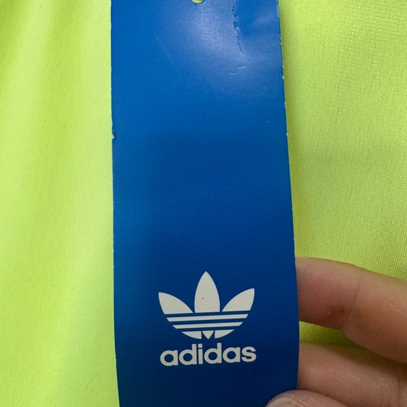 Adidas A-Line Skirt with Contrast Stripes Yellow - Picture 6 of 12